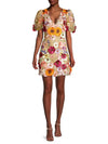 Rosalind Floral Applique Minidress