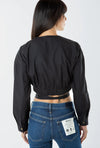 April Surplice Top