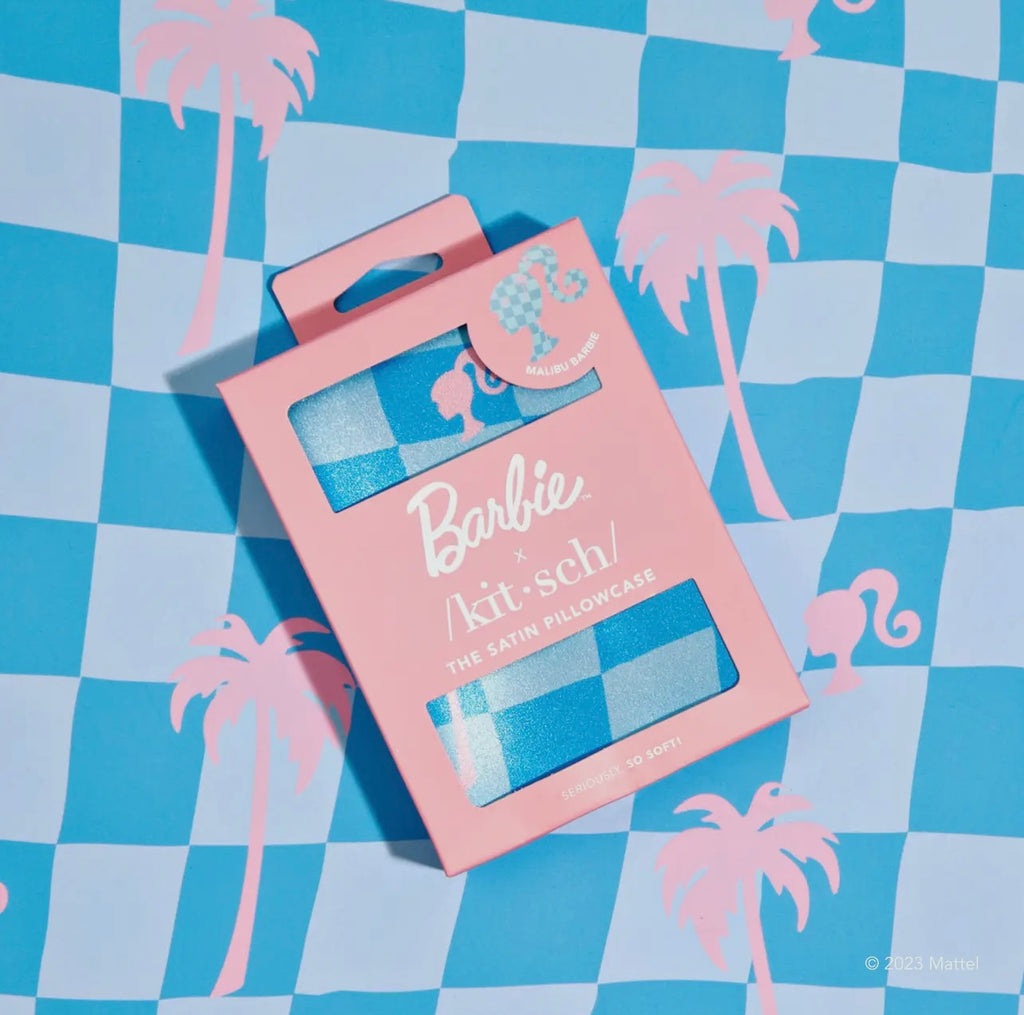 Barbie x Kitsch Satin Pillowcase - Malibu Barbie
