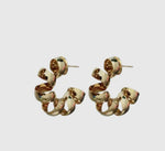 Spiral Hoop Earrings
