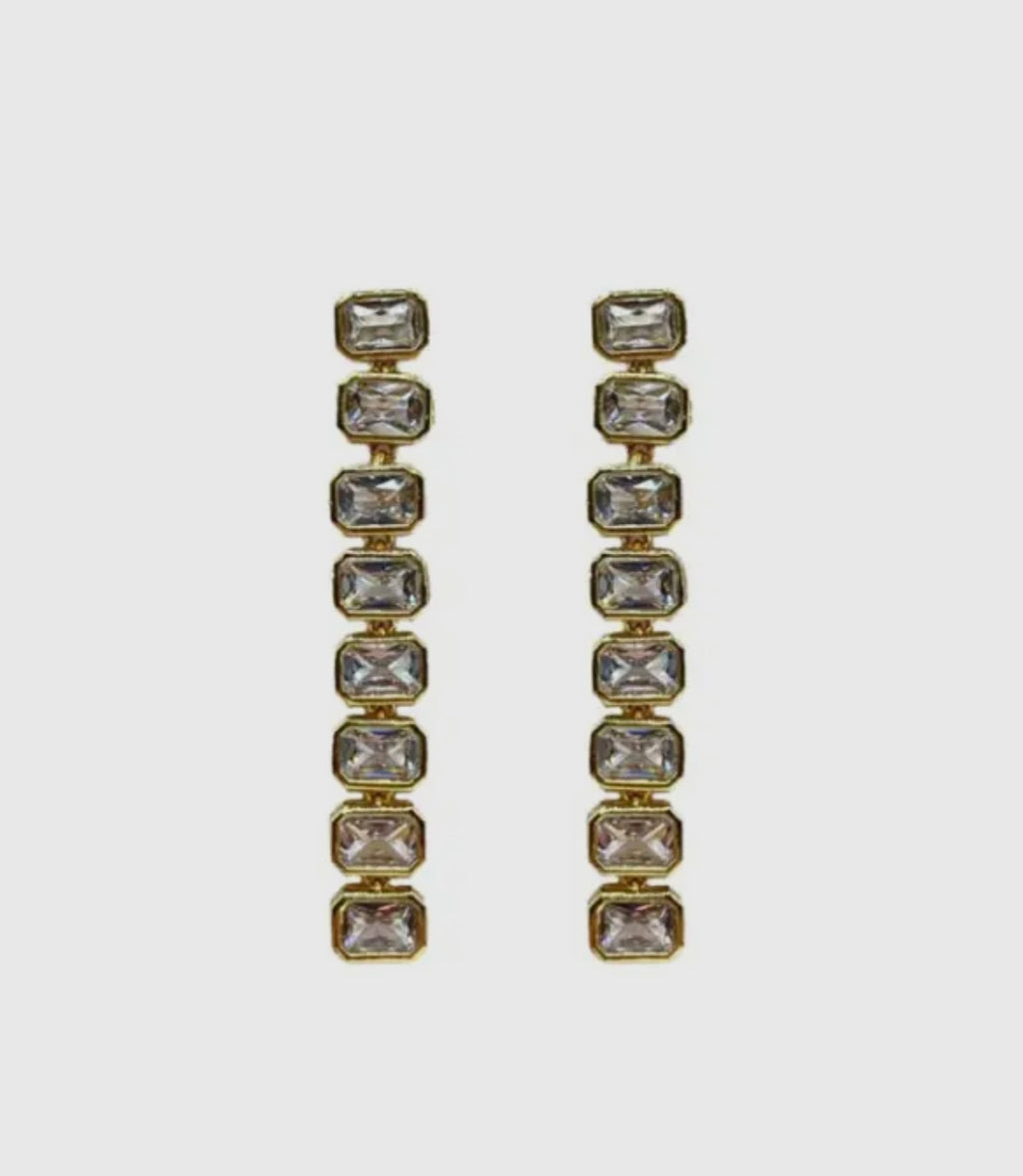 Girl's Night Out Crystal Drop Earrings