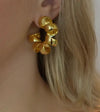 Spiral Hoop Earrings