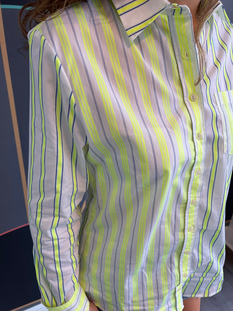 The Boyfriend Shirt - Yellow Fluorescent