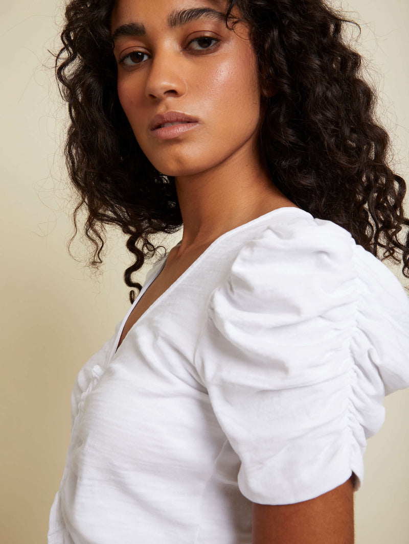 Drew Gathered Romantic Tee