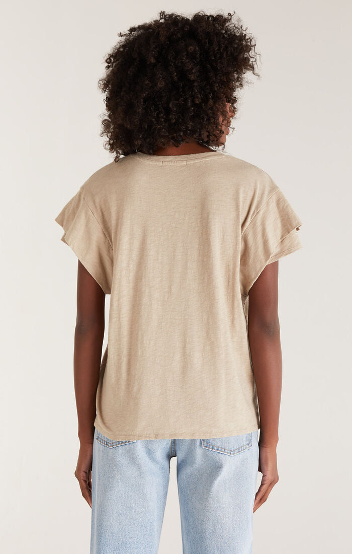 Adrina Slub Top