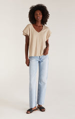 Adrina Slub Top