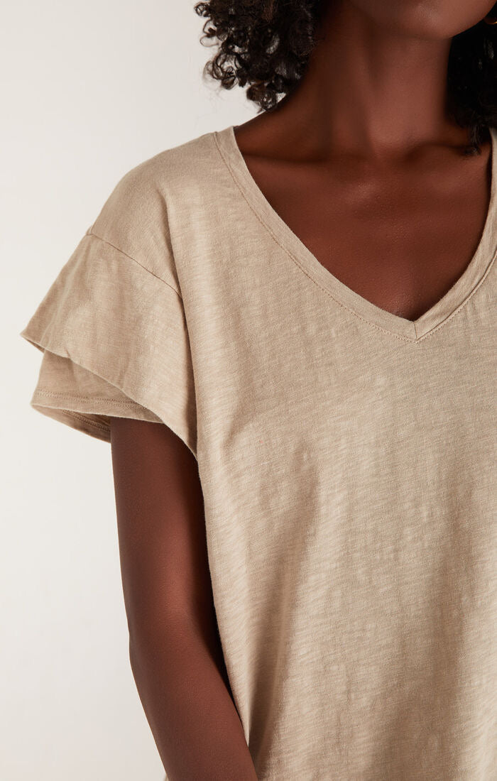 Adrina Slub Top