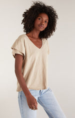 Adrina Slub Top