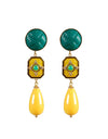 Nougat Long Earring