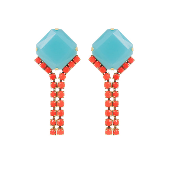 Caramel Chain Earring