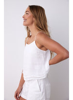 Layered Button Back Cami