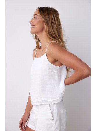 Layered Button Back Cami
