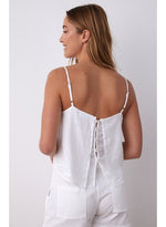 Layered Button Back Cami