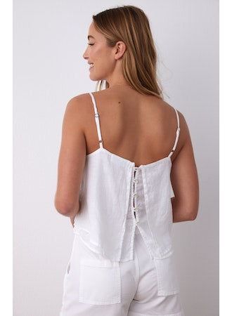 Layered Button Back Cami