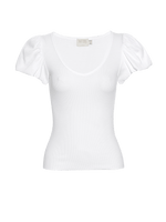 Nico Puff Sleeve V-neck Tee