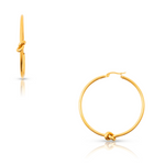 Kai Knotted Hoop Earring