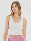 Reversible Ribbed Crop Top