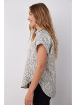 Capsleeve Two Pocket Button Down