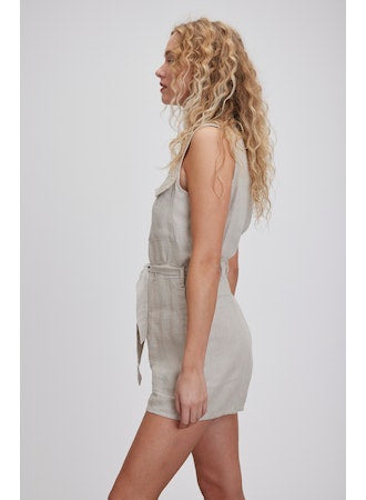 Zip Front Romper