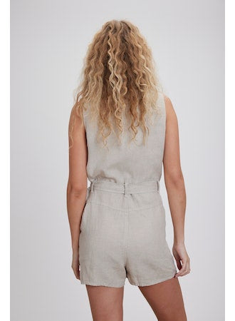 Zip Front Romper