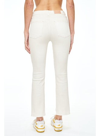 Lennon High Rise Crop Boot - Sand Stone
