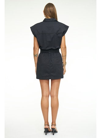 Rosie Mini Dress - Fade to Black