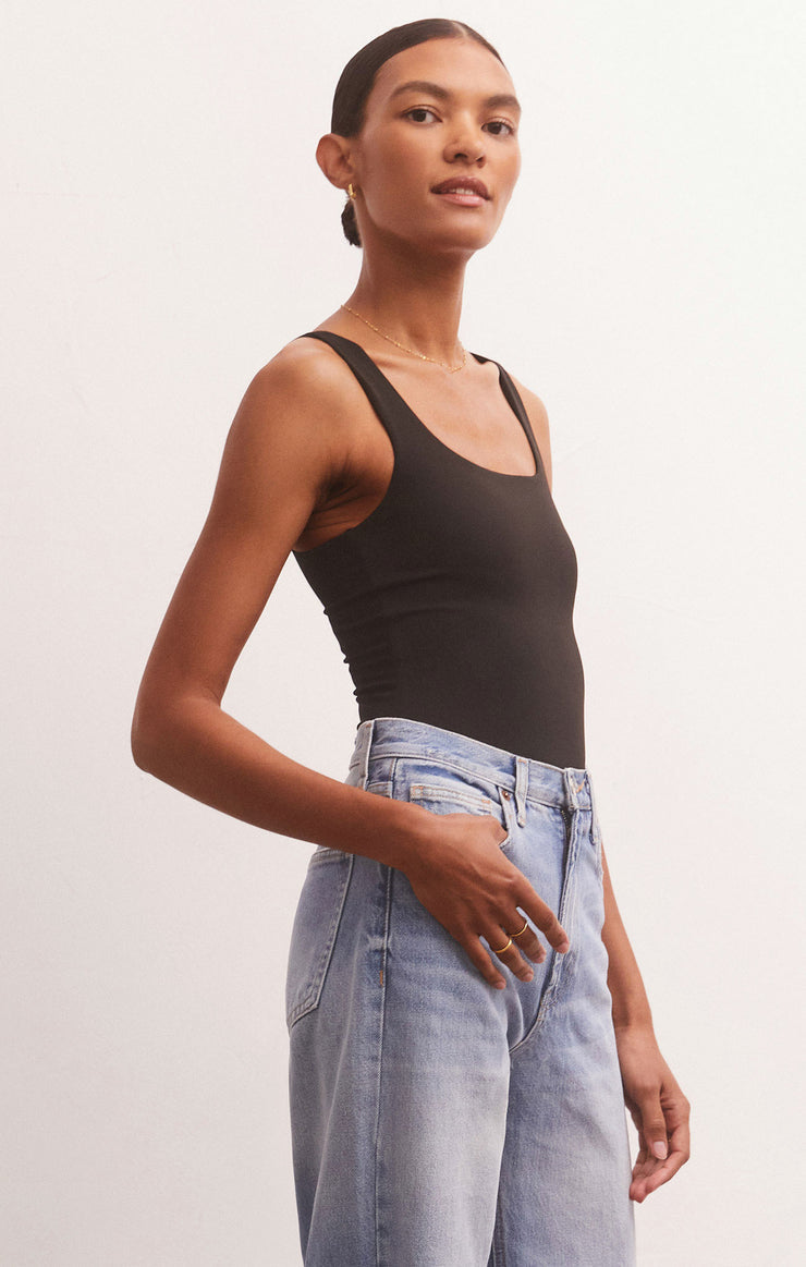 Alana So Smooth Bodysuit - Black