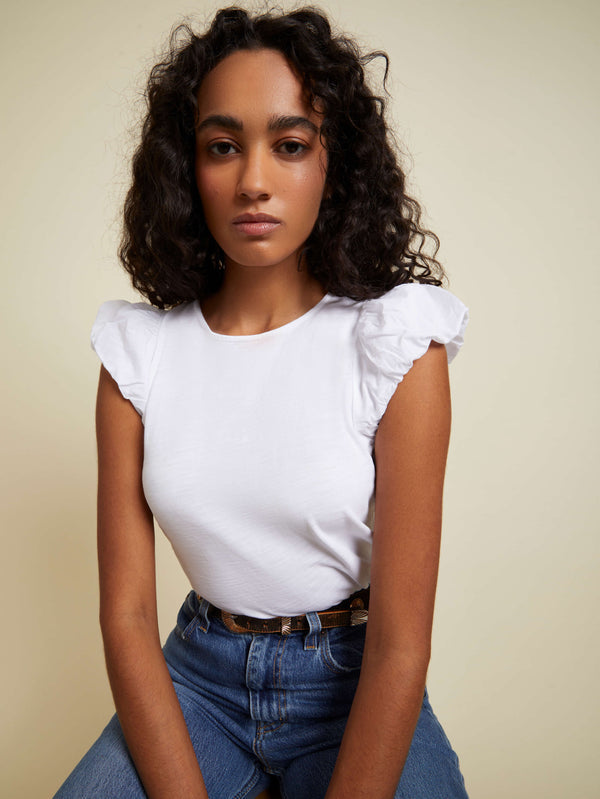 Audra Bubble Sleeve Tee