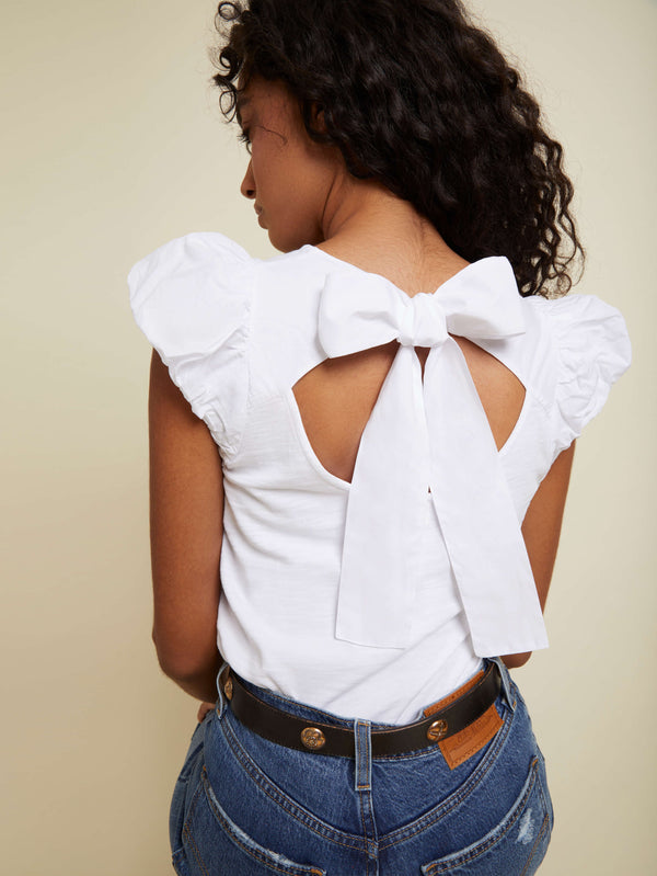 Audra Bubble Sleeve Tee