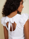 Audra Bubble Sleeve Tee