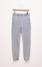 Slim Knit Denim Jogger