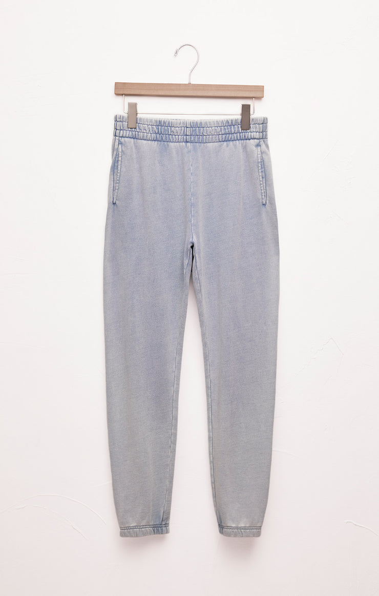 Slim Knit Denim Jogger
