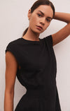 Rowan Textured Knit Dress - Black