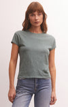 Modern Slub Tee - Calypso Green