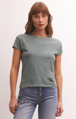 Modern Slub Tee - Calypso Green
