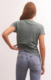 Modern Slub Tee - Calypso Green