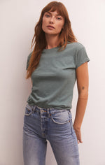 Modern Slub Tee - Calypso Green