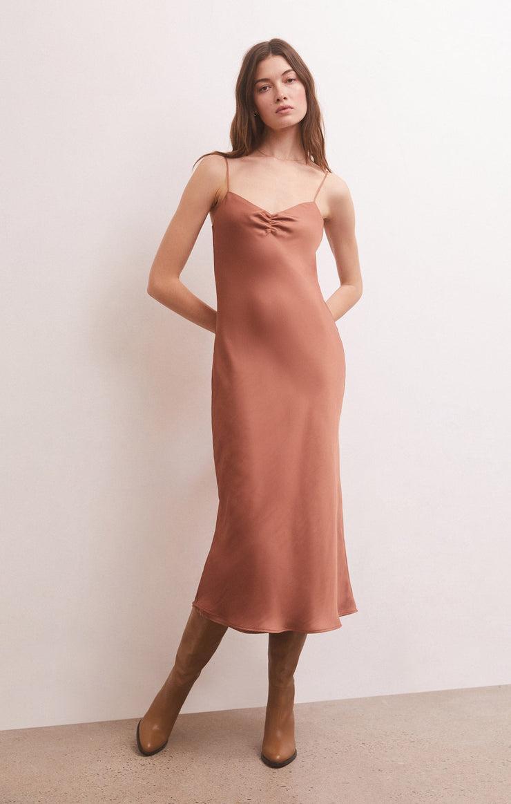 Lark Lux Sheen Slip Dress