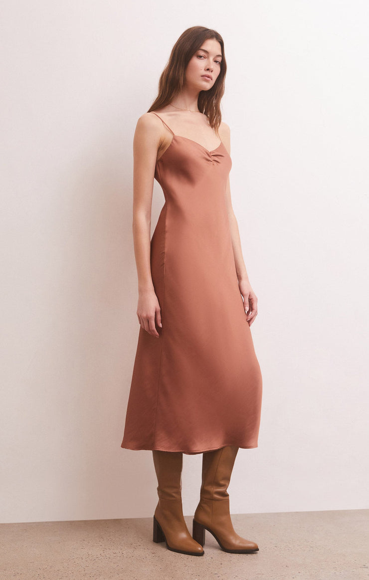 Lark Lux Sheen Slip Dress