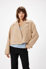 Cropped Mini Trench