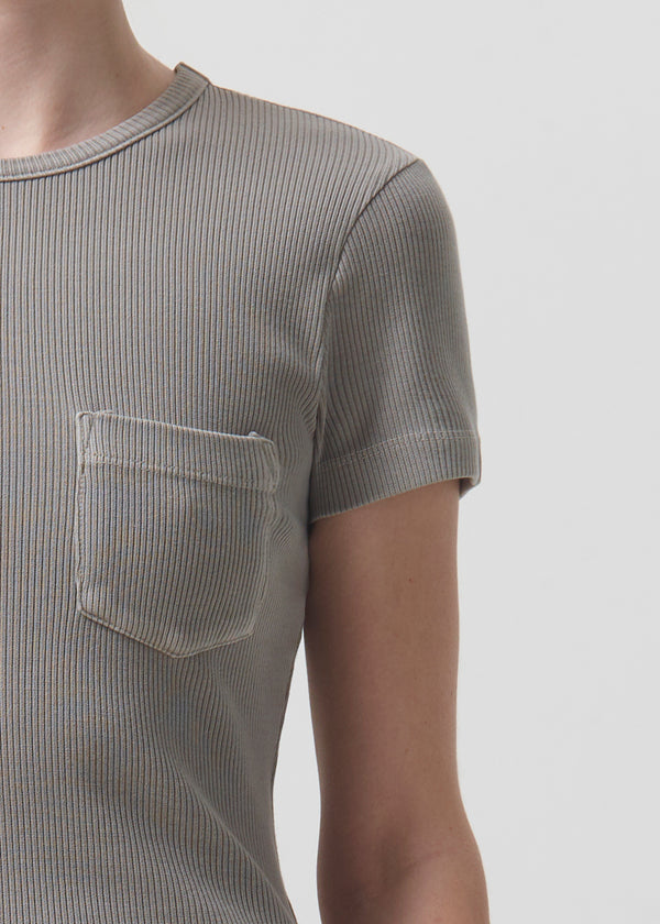 Arlo Rib Pocket Tee