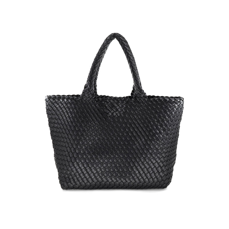 The Double Handle Woven Tote