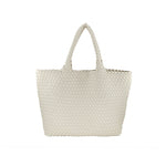 The Double Handle Woven Tote