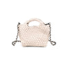 Micro Woven Tote Bag