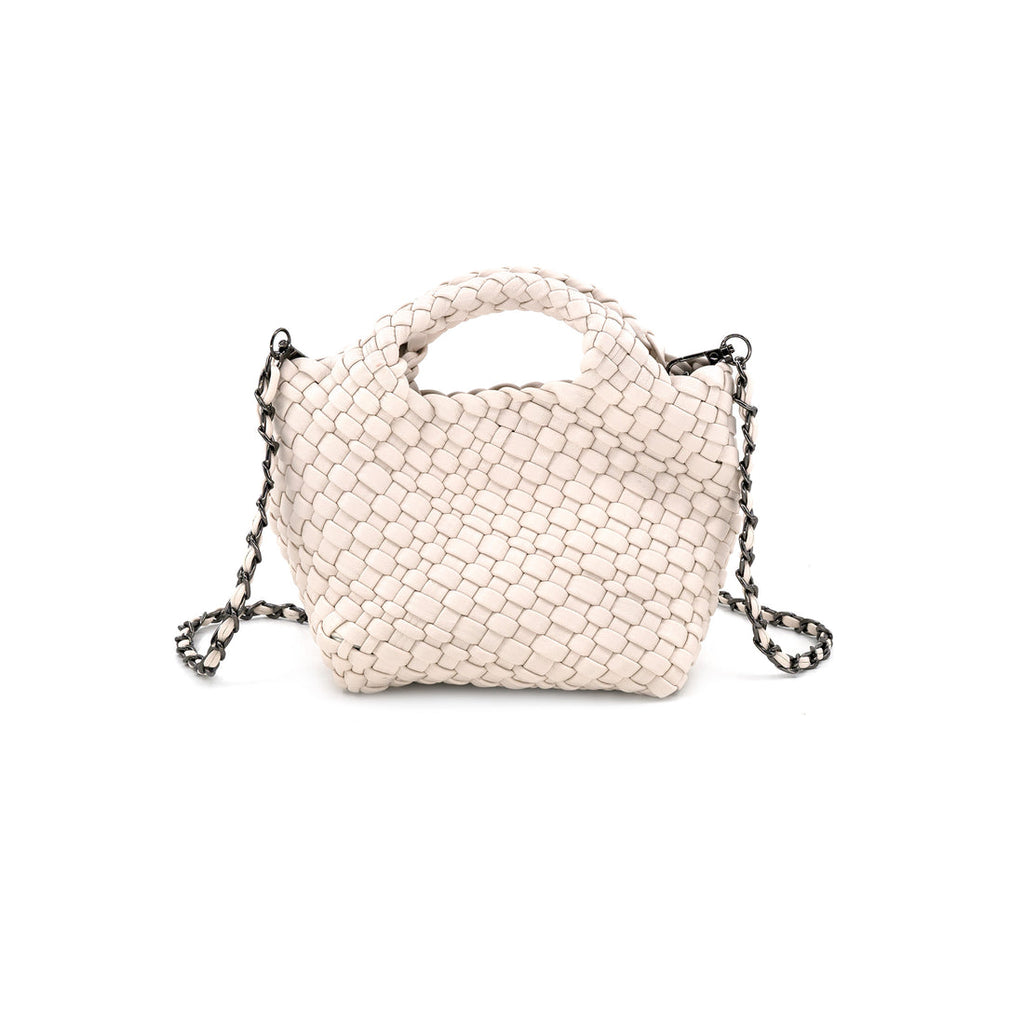 Micro Woven Tote Bag