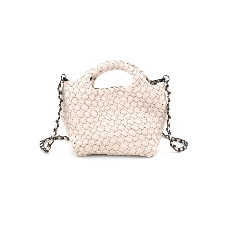 Micro Woven Tote Bag