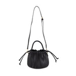 Pleated Bucket Bag