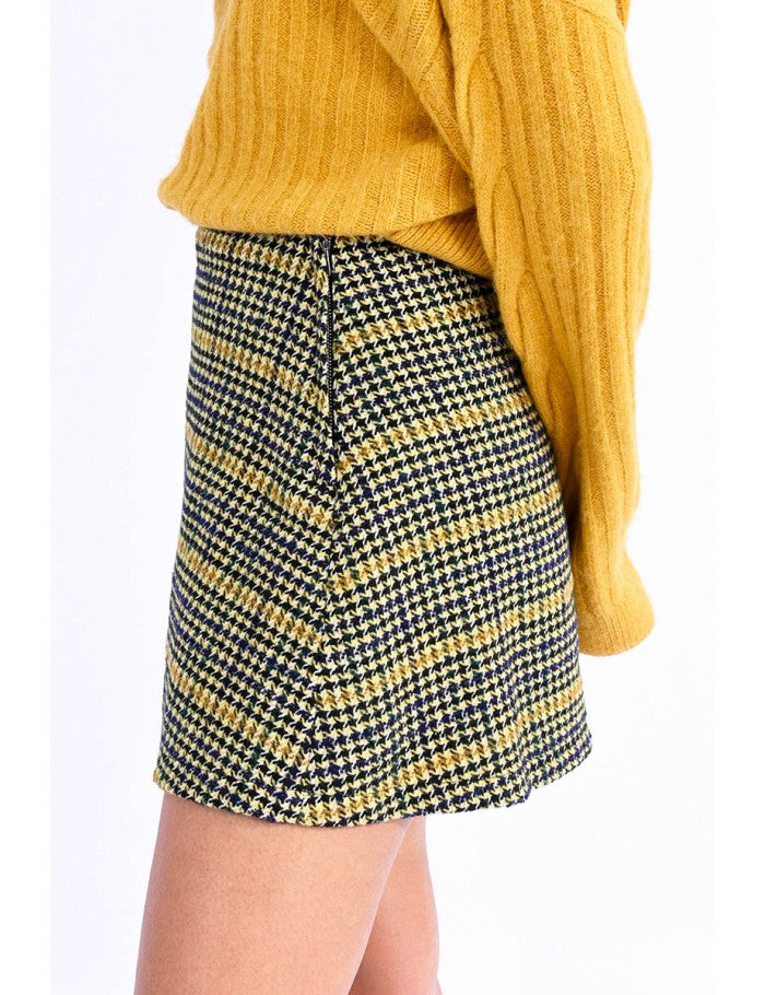 Mini Plaid Skirt
