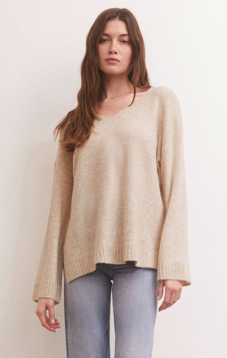 Modern V-neck Sweater