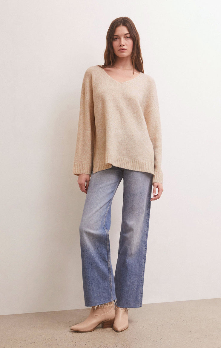 Modern V-neck Sweater